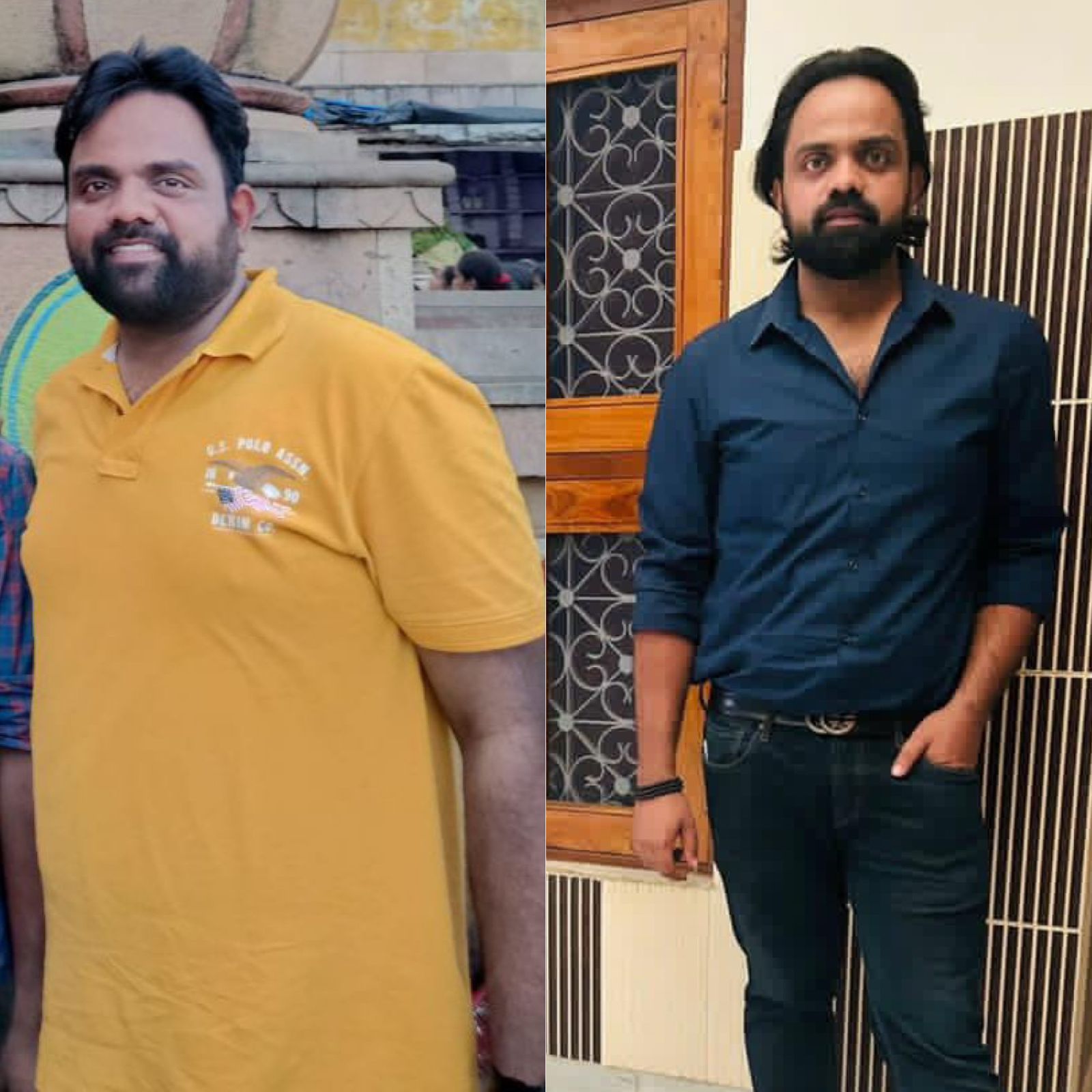 Aman before and after transformation